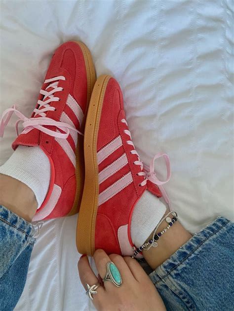 adidas red and pink spezials